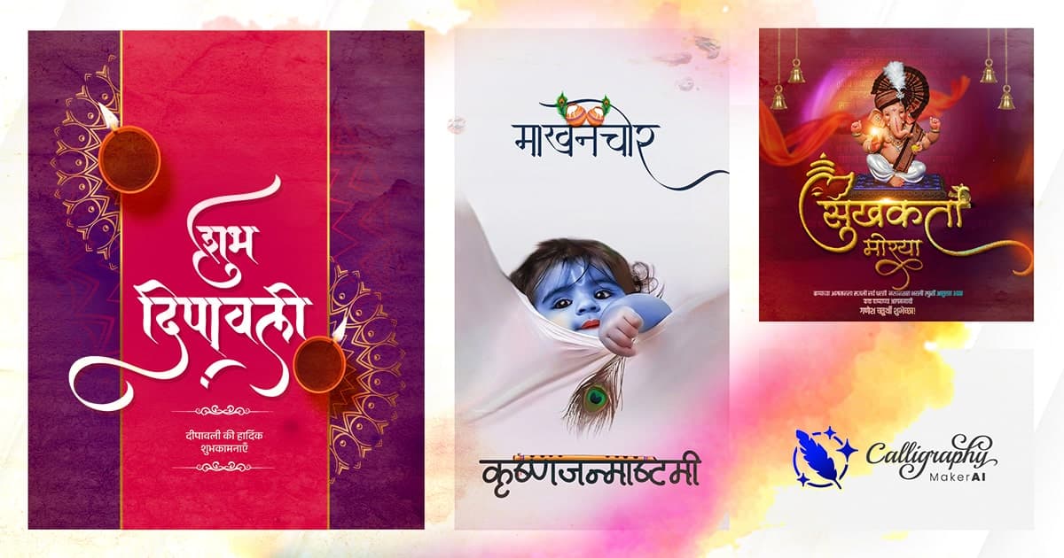 Beautiful Festival Greeting Cards